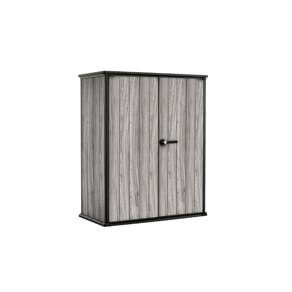 Keter Signature Vertical Storage Shed - Storm Grey
