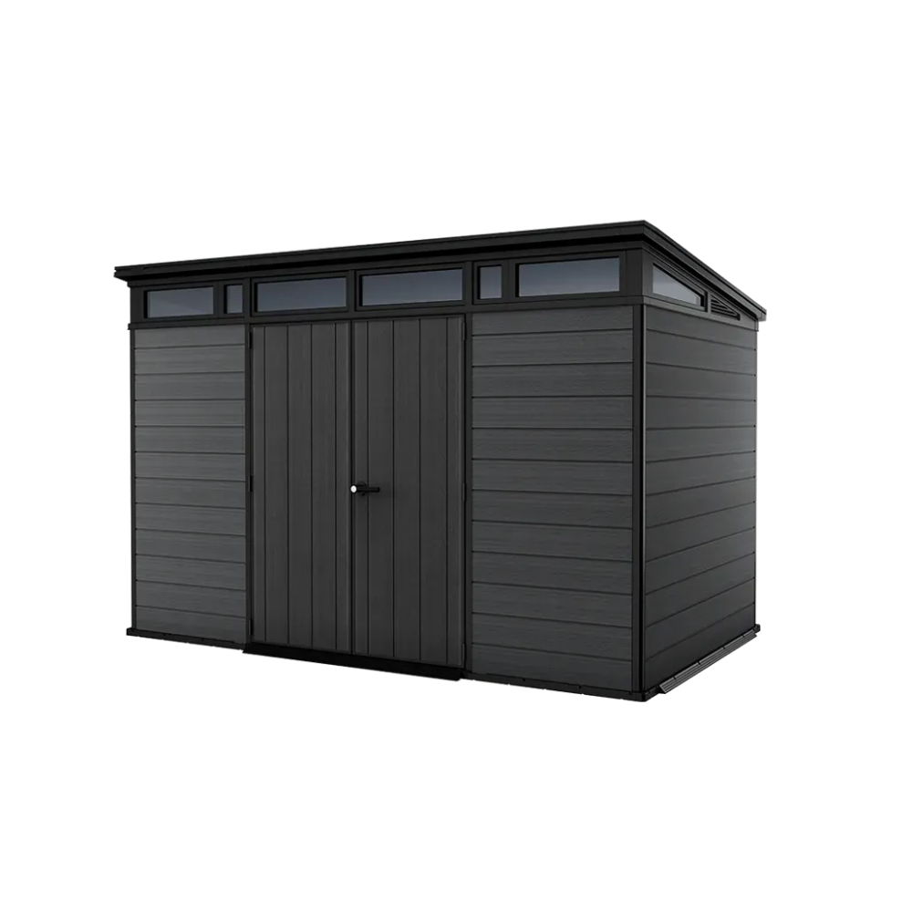 Keter Cortina 11x7 Storage Shed - Graphite