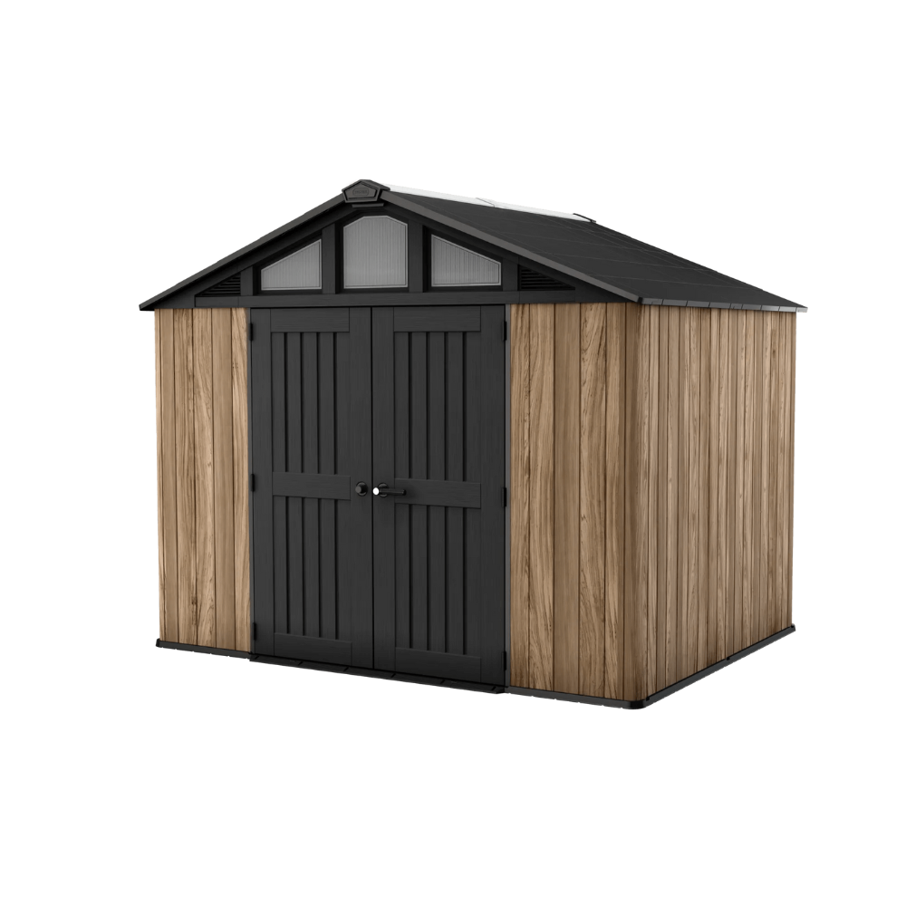 Keter Stronghold 10x8 Storage Shed - Graphite