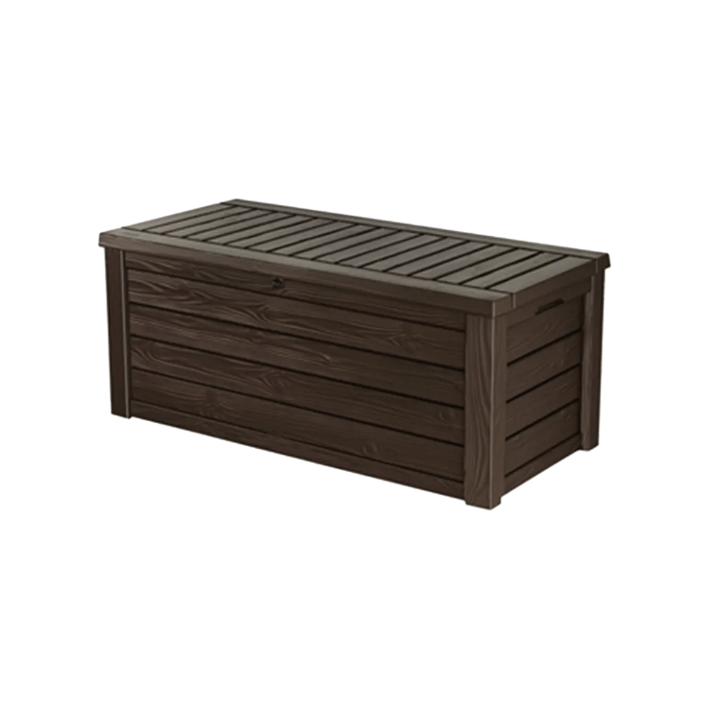 Keter Westwood 150 Gallon Deck Box - Brown