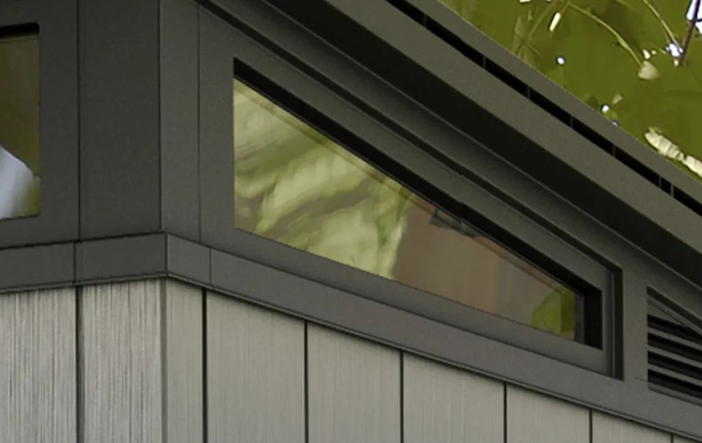 Keter Artisan 11x7 Storage Shed - Grey