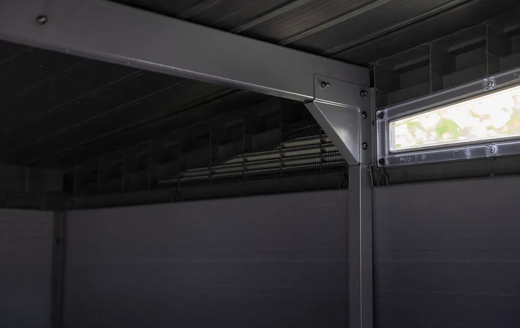 Keter Signature 11x7 Storage Shed - Pine Brown