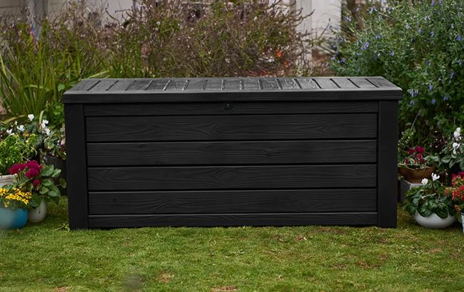 Keter Westwood 150 Gallon Deck Box - Graphite