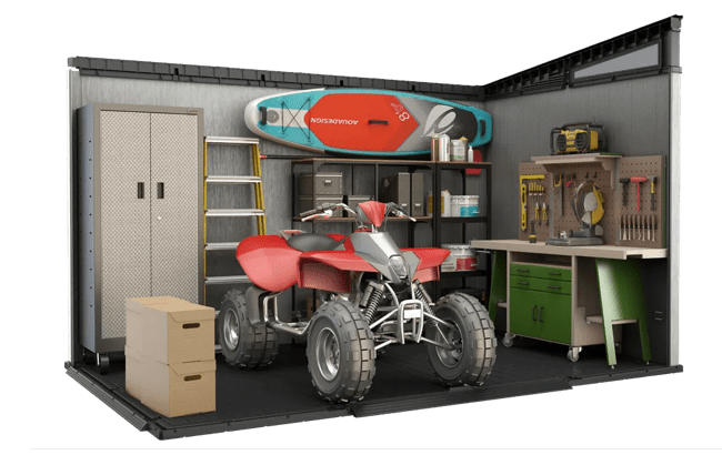 Keter Artisan 11x7 Storage Shed - Grey